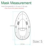 Pack of 2 Pediatric Oxygen Masks with Adjustable Straps