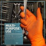 Disposable Nitrile Gloves - 100 Count - Medical Grade
