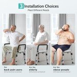 Kicimpro Adjustable Shower Chair for Elderly Users