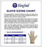 KingSeal Small Powder-Free Latex Gloves - 100 Count