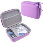 Carrying Case for Portable Handheld Inhalers - Purple