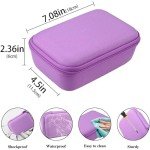 Carrying Case for Portable Handheld Inhalers - Purple