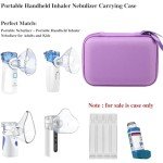 Carrying Case for Portable Handheld Inhalers - Purple