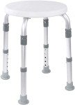 Adjustable Shower Stool with Anti-Slip Tips