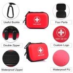 Compact First Aid Kit for Travel and Outdoor Use