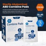 Sterile Abdominal Combine Pads - 20-Pack
