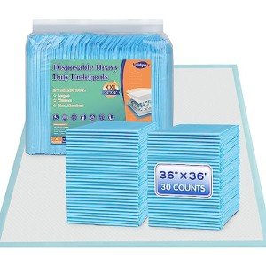 MILDPLUS Disposable Bed Protector 80 x 80 cm (50 Pack)