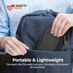 AUVON Insulin Cooler Bag with 2 TSA-Approved Packs