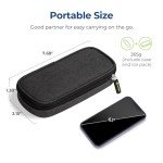 AUVON Insulin Cooler Bag with 2 TSA-Approved Packs