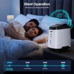 Home Oxygen Generator with Adjustable Flow and Voice Control