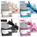Large Clear Vinyl Disposable Gloves - 100 Pack