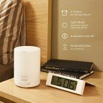 ASAKUKI 5-in-1 Essential Oil Diffuser & Humidifier