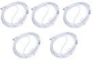 5-Pack Nasal Cannulas for Comfortable Breathing