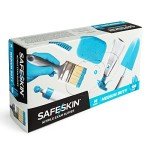 SAFESKIN Powder-Free Nitrile Gloves, 100 Count