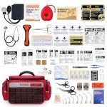 Comprehensive EMT First Aid Kit with Reflective Bag