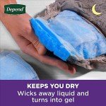 Depend Night Defense Incontinence Underwear for Men, 16 Count