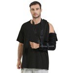 Post-Surgery Cotton Recovery Shirt with Snap Access