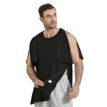 Post-Surgery Cotton Recovery Shirt with Snap Access