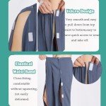 Comfortable Tear-Away Clothing for Bedridden Patients
