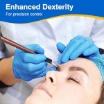 Blue Nitrile Exam Gloves, Large, 100-Count Box