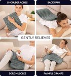 Geniani Heating Pad for Back Pain Relief 12"x24