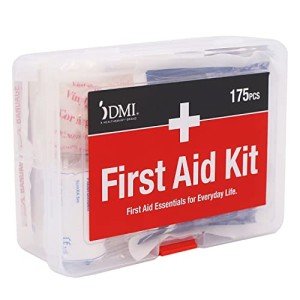 175-Piece Portable First Aid Kit for Minor Injuries