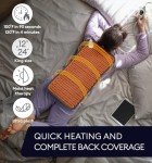 Geniani Heating Pad for Back Pain Relief 12"x24