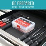 175-Piece Portable First Aid Kit for Minor Injuries