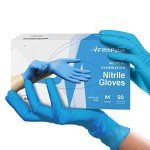 Blue Nitrile Exam Gloves - Latex & Powder Free