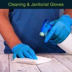 Blue Nitrile Exam Gloves - Latex & Powder Free