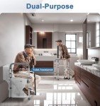 Adjustable Toilet Safety Rails for Seniors and Disabled