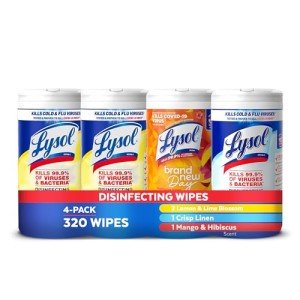 Lysol Disinfecting Wipes Bundle - 80 Count