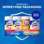 Lysol Disinfecting Wipes Bundle - 80 Count
