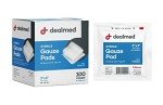 Dealmed Sterile Disposable Gauze Pads – 100 Count