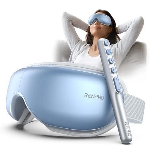 RENPHO Eyeris1 Eye Massager with Heat & Remote