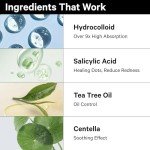 Invisible Pimple Patches with Salicylic Acid, 48 Count