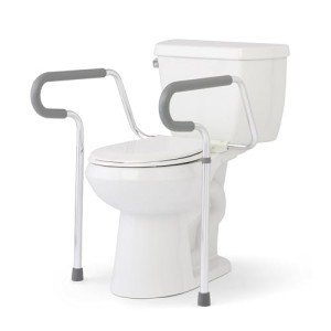 Toilet Safety Rail for Seniors with Adjustable Height