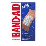 Extra Large Tough Strips Adhesive Bandages, 10 ct