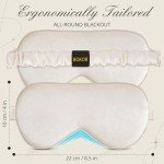 Silk Sleep Eye Mask for Dark Circles - Champagne