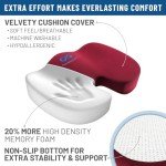 Doctor Recommended Memory Foam Seat Cushion for Pain Relief