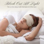 Silk Sleep Eye Mask for Dark Circles - Champagne