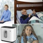 Home Oxygen Concentrator Machine, 1-7L Adjustable