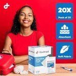 Dealmed Sterile Abdominal Pads, 5x9 in, 20 Count