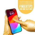 Colortrak Luminous Disposable Nitrile Gloves - Gold, Medium