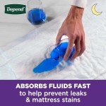 Depend Disposable Incontinence Underpads - 48 Count