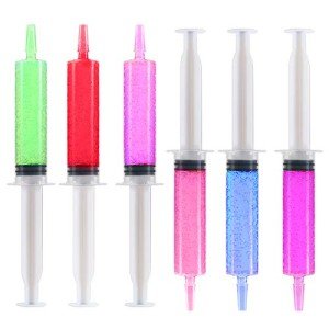 50 Pack Reusable Jelly Shot Syringes - 2 OZ