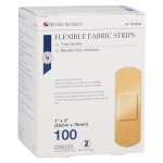 Sterile Adhesive Fabric Bandage Strips, 1" x 3