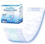 LivDry Incontinence Booster Pads - 20 Count Pack