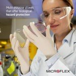 Microflex Daily Defense XL Disposable Latex Gloves (100)