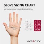 Microflex Daily Defense XL Disposable Latex Gloves (100)